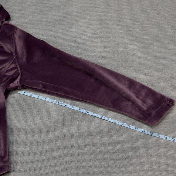 Columbia Womens Purple Full Zip Fleece Jacket Lined Pockets Hooded Size Medium - Picture 12 of 14